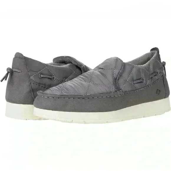 Sperry Women's MOC-SIDER , GREY NYLON, Sz 7.5- New with tags - Picture 5 of 13